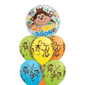 Get Well Helium Balloon Bouquets - Free Delivery Melbourne